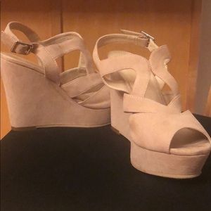 BP by Nordstrom Nude Wedges